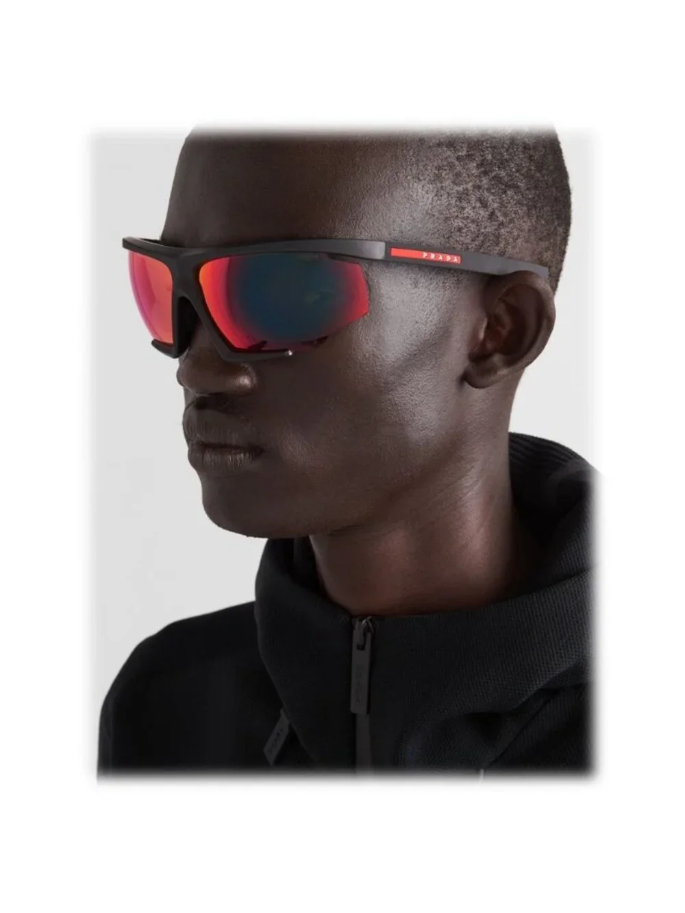 Prada Sport Linea Rossa PS07YS DG010A Sport Sunglasses Authentic NEW